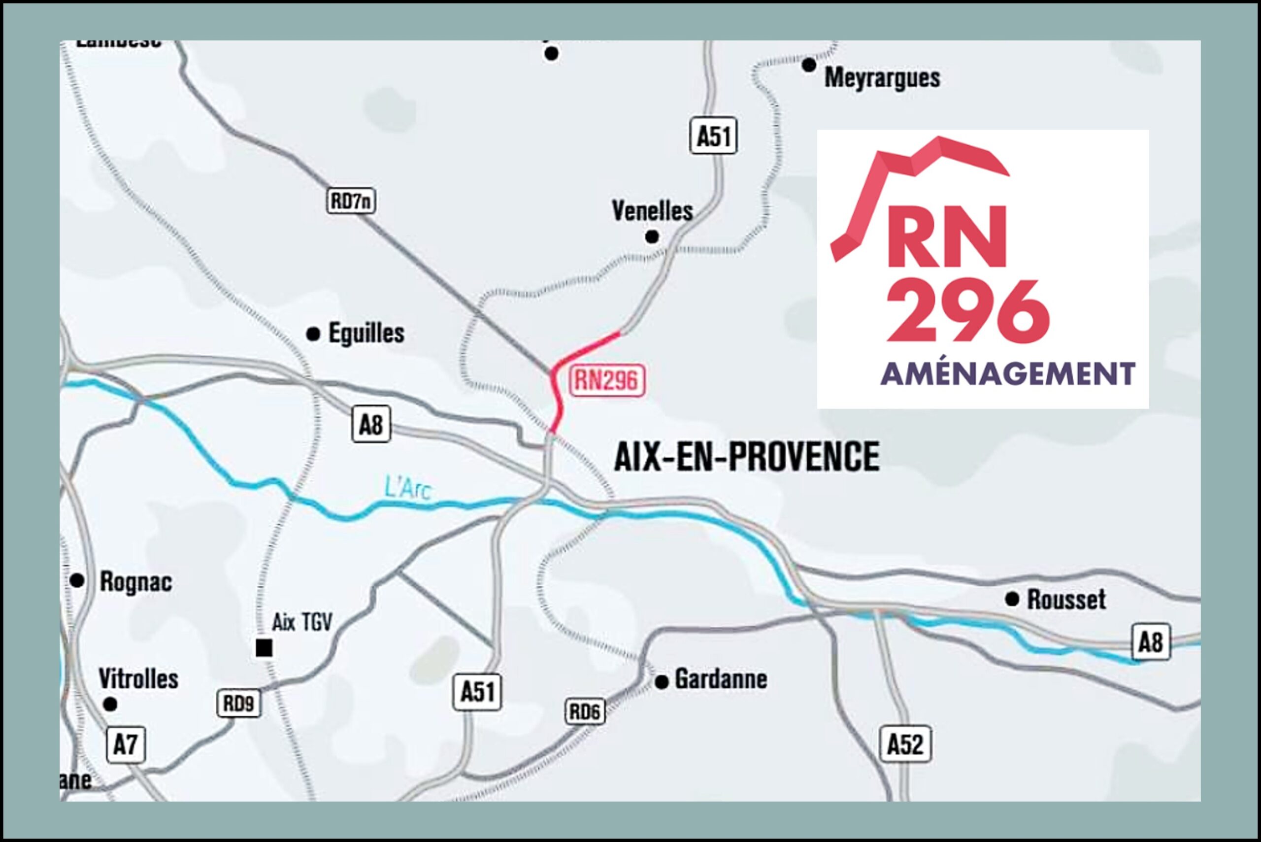 Aménagement de la RN296 en route express